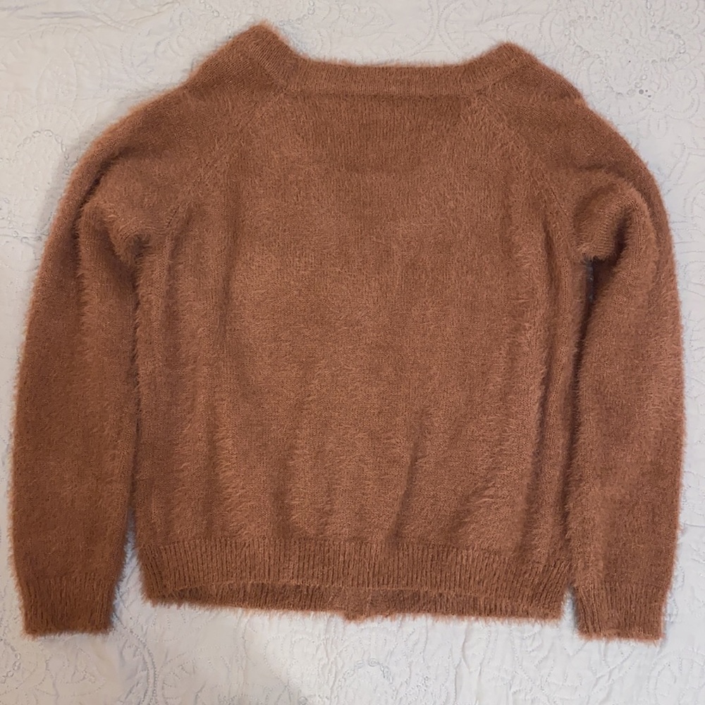 Fuzzy Cardigan/Sweater! - Picture 3 of 4
